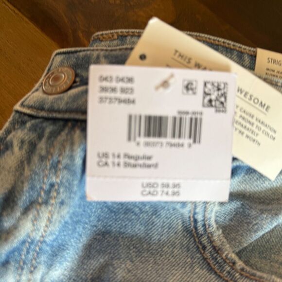 AMERICAN EAGLE MOM JEAN NWT - Picture 6 of 7